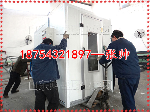 陕西省渭南市安装的馒头醒发箱调试完毕