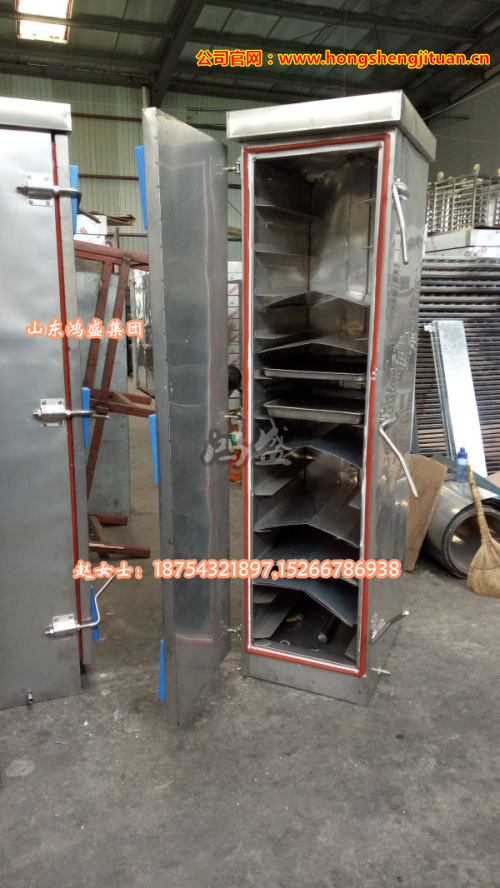 蛋糕进入健康蒸制时代，北京丰台某蛋糕店客户定做的3台不锈钢全发泡【单门豪华异型层间人字顶防滴水蒸蛋糕蒸房】准备包装发货。