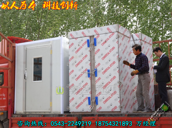 【春风又绿江南岸，明月何时照我还】舞钢市供应制造大型馒头蒸房 双开门推车式4袋面馍馍蒸箱 定做异型食品蒸柜生产厂家